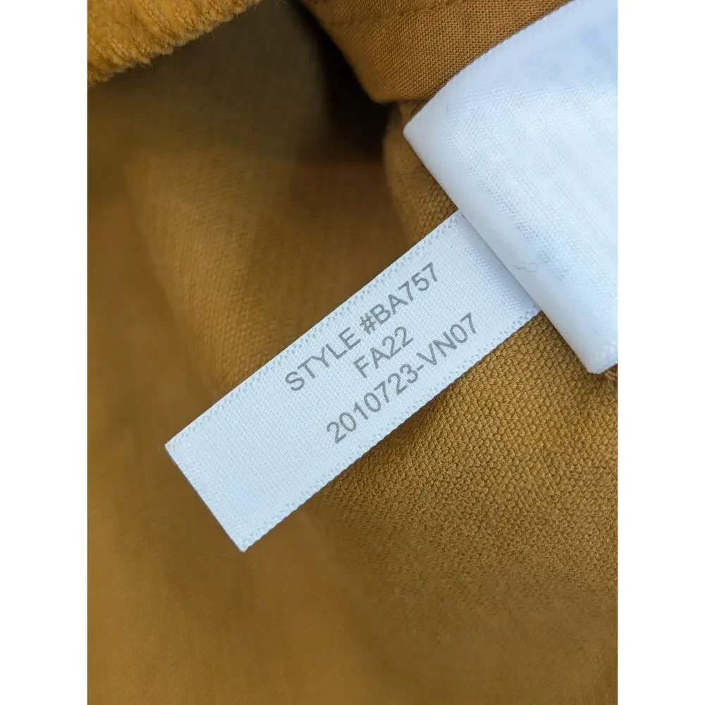 J. Crew Women’s Corduroy Button Up Camel Tan Shirt Shacket Jacket Small Petite